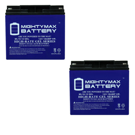 MIGHTY MAX BATTERY ML18-12GELMP2609